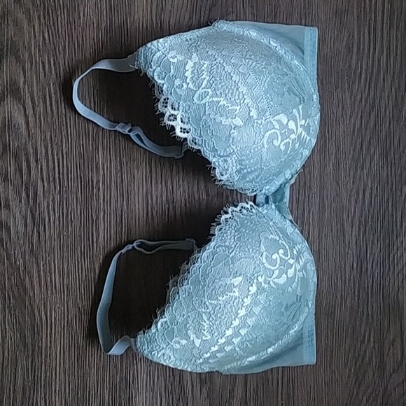 La Senza Blue Lace Lightly Lined Bra - Picture 3 of 7